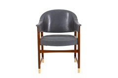 Pair of Yacht Armchairs in Teak, 1920s