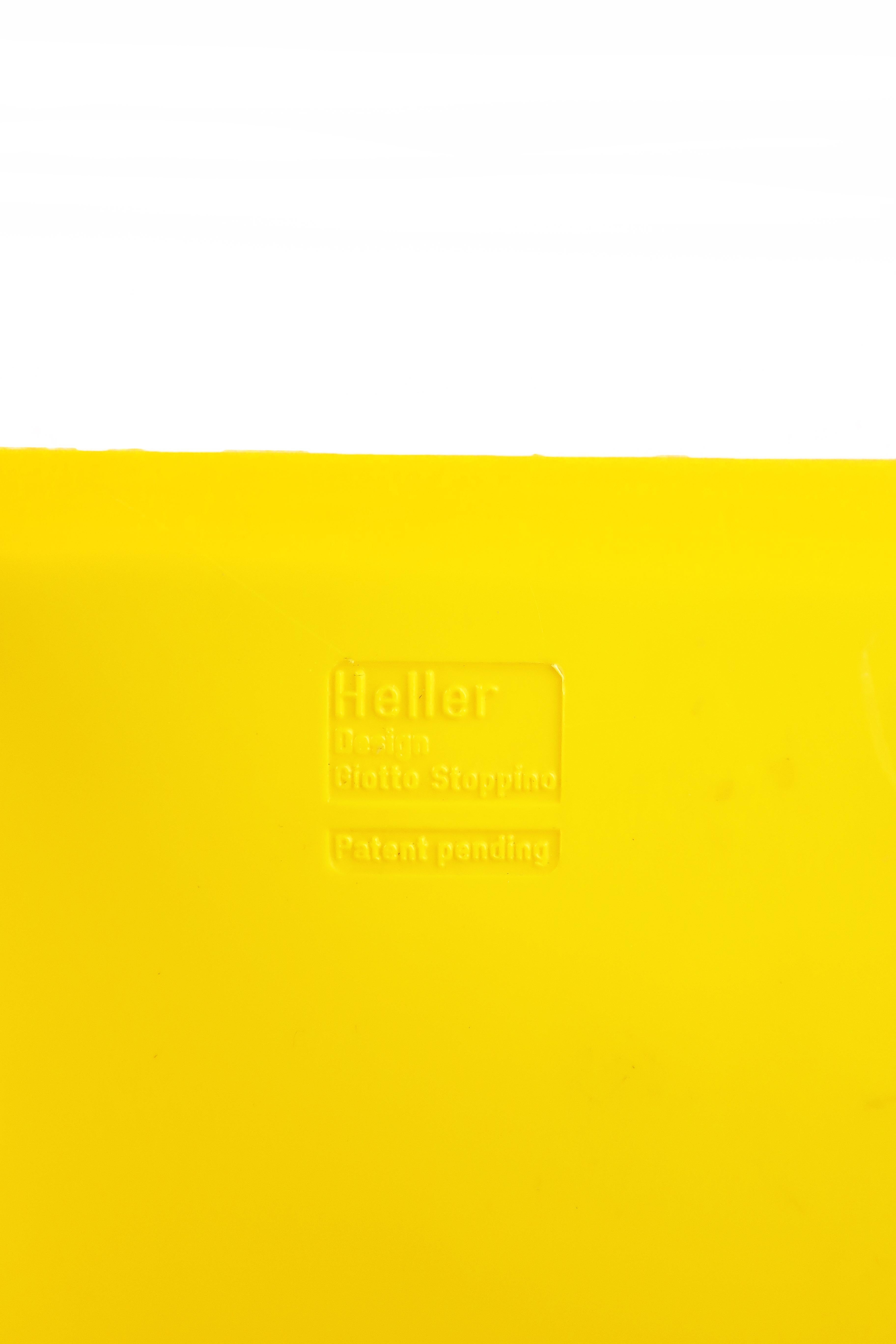yellow magazine holder