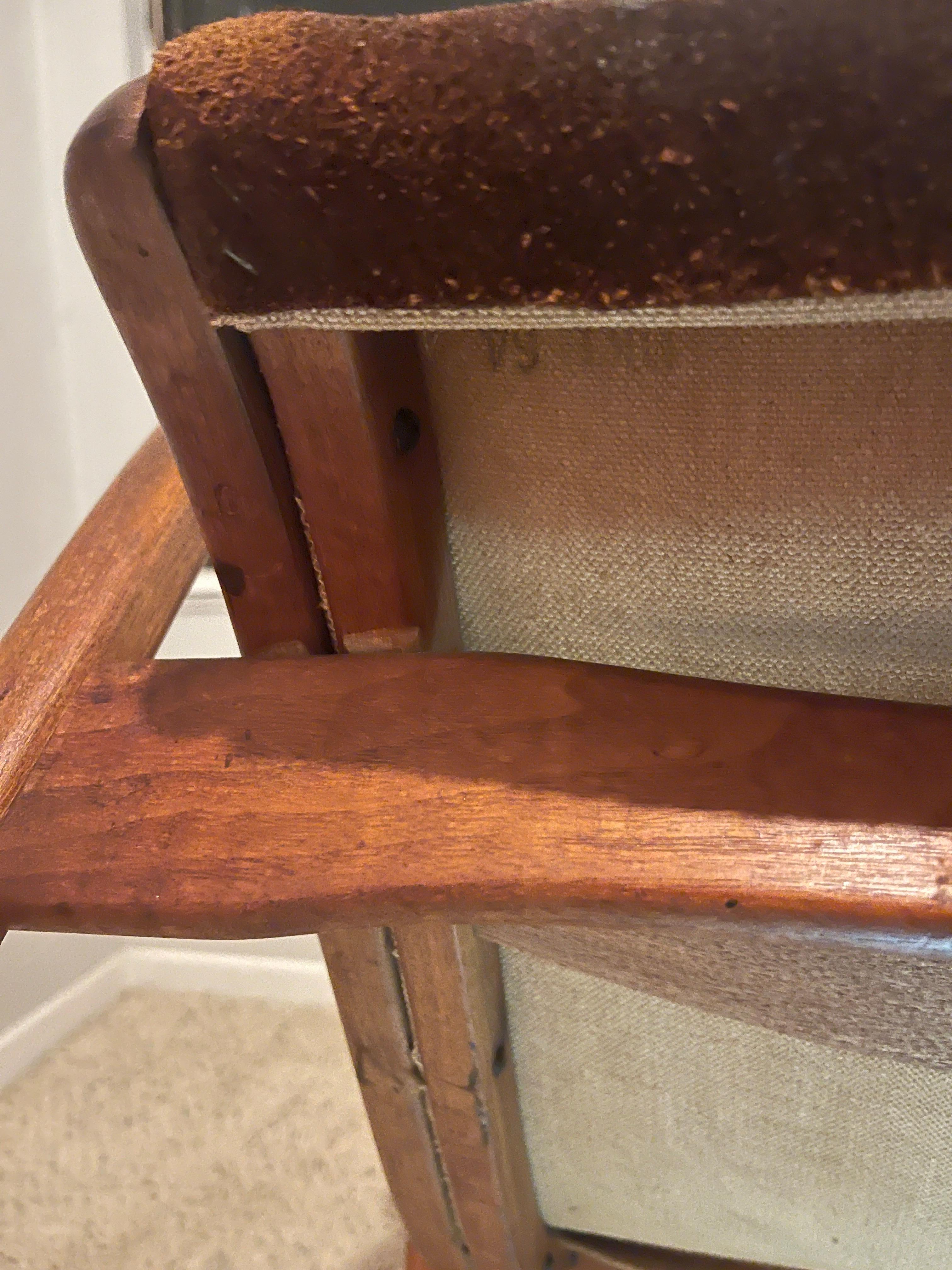 Swedish Pair of Yngve Ekstrøm Lounge Easy Chairs by Swedese Møbler, Sweden 1956 For Sale