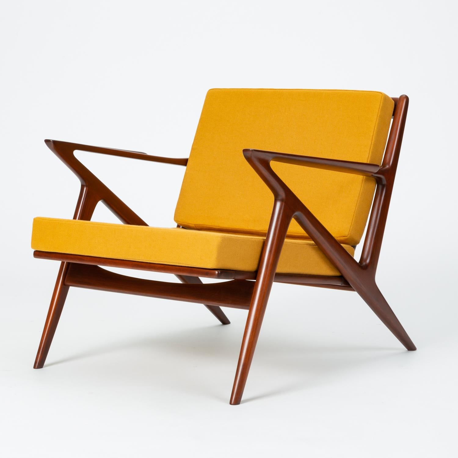 Danish Pair of Z Chairs by Poul Jensen for Selig