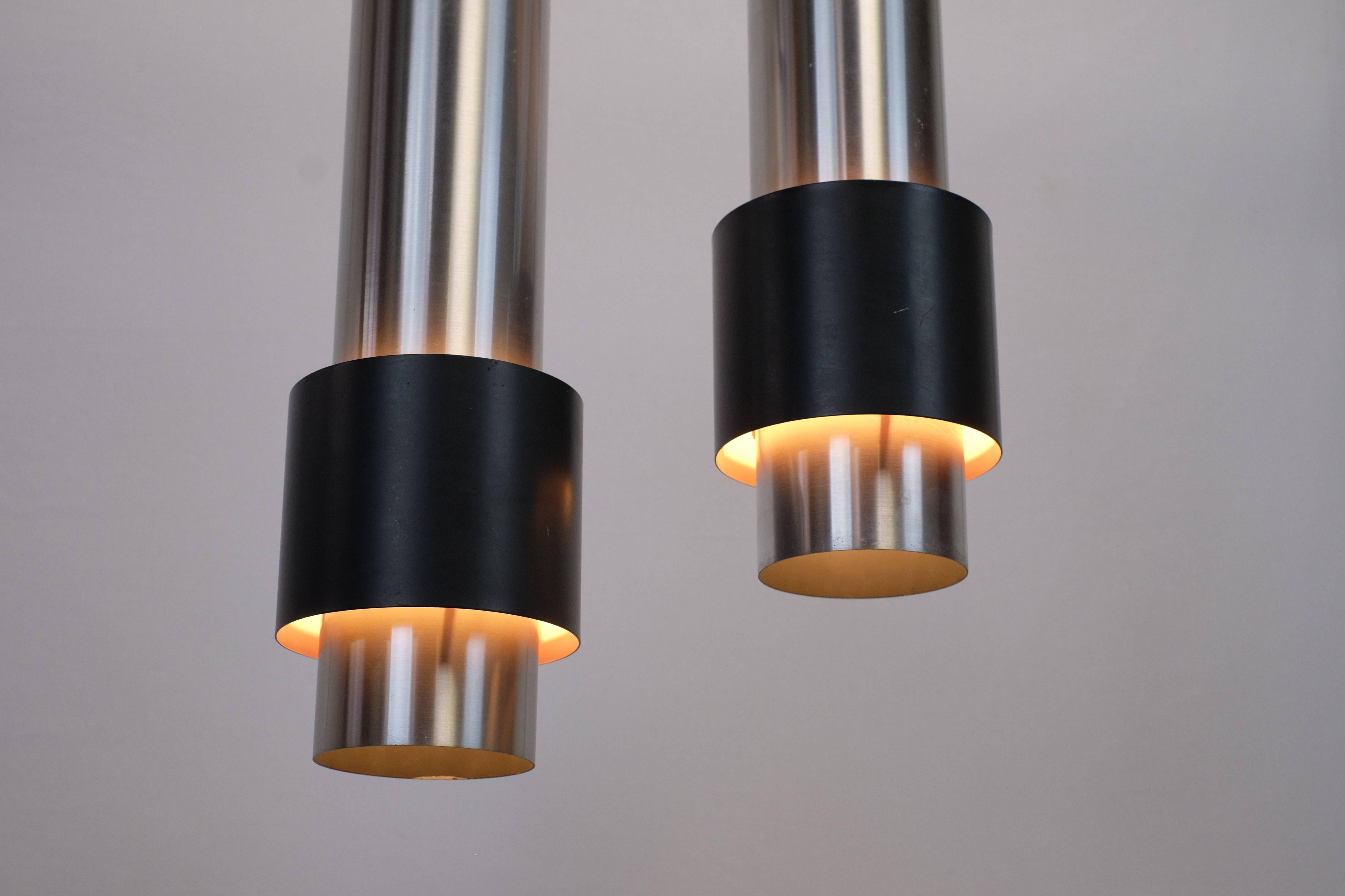 Mid-Century Modern Pair of Zenith Lamps Designed by Jo Hammerborg, Produced by Fog & Mørup in 1967