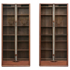 Pair of Zibaldone bookcases by Carlo Scarpa