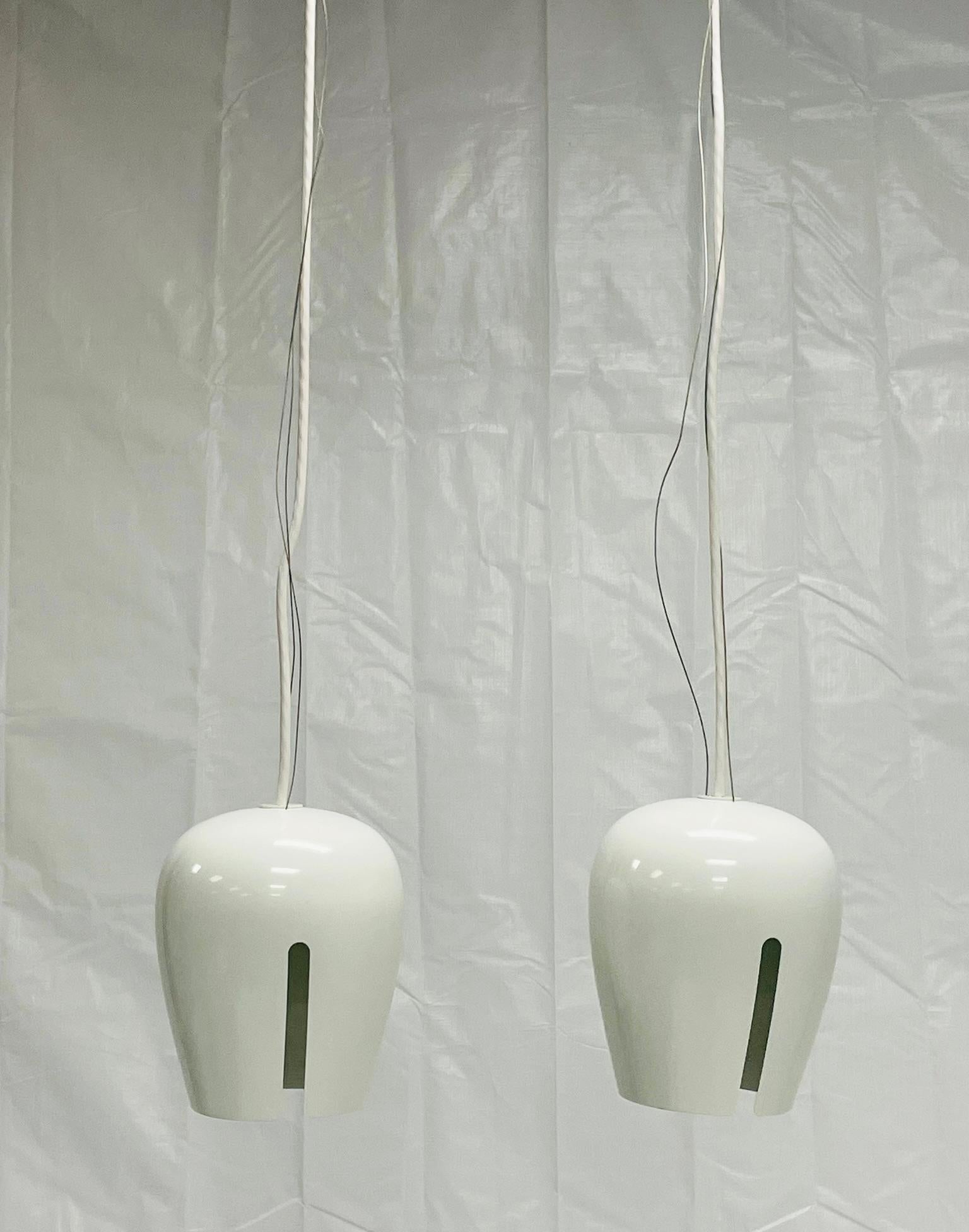 Moderno Coppia di lampade a sospensione 