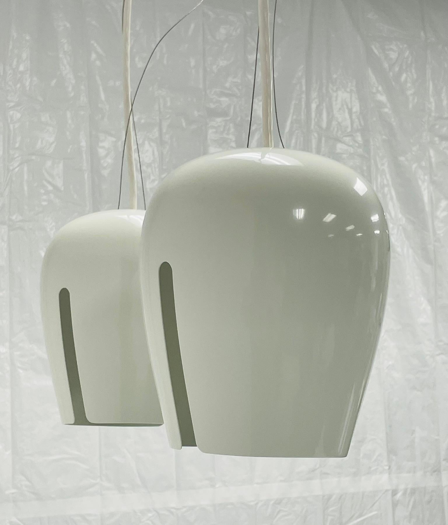 Metallo Coppia di lampade a sospensione 