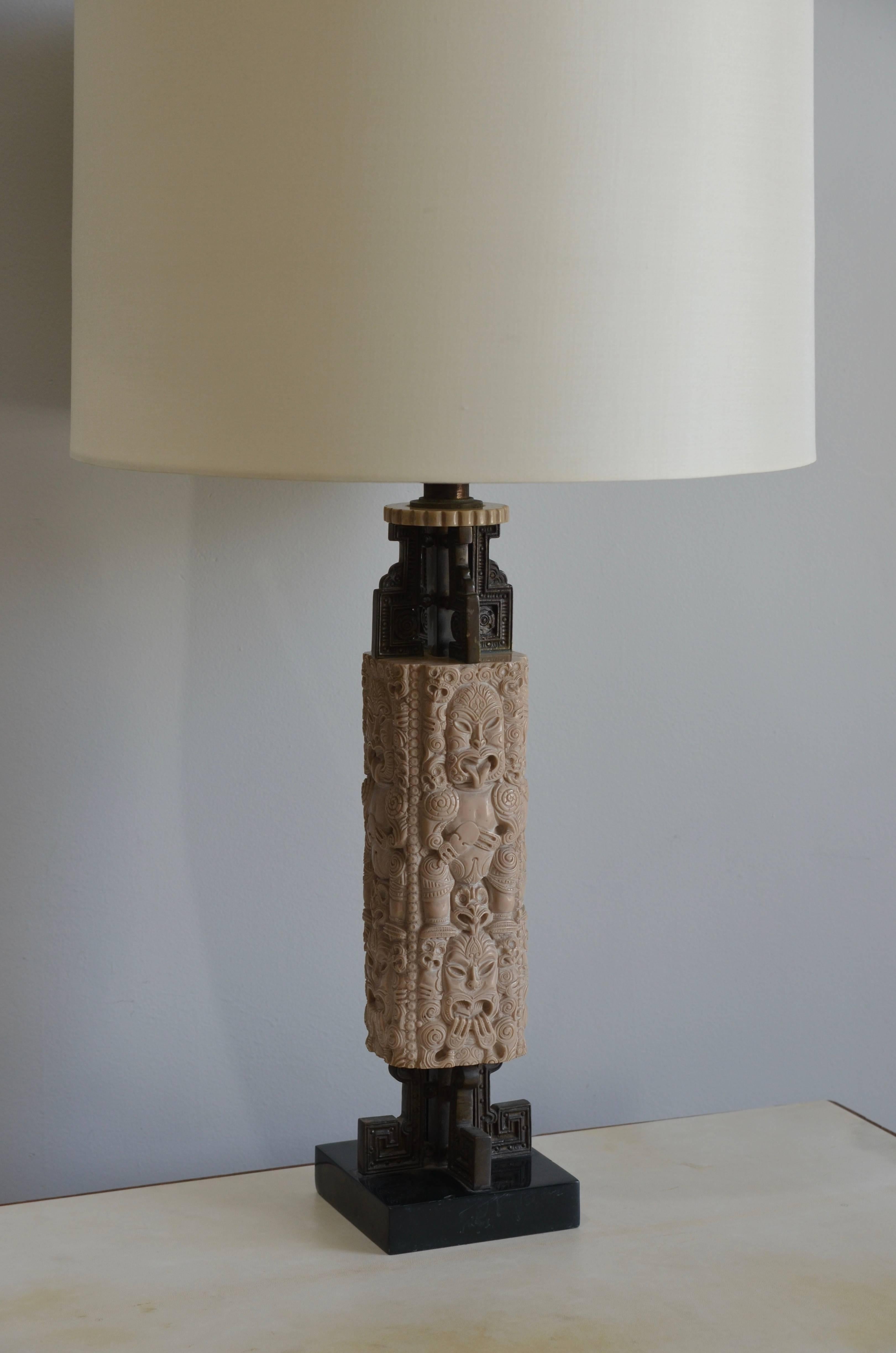 Mid-20th Century Pair of Zoomorphic Brazilian Lamps by Carlo Montalto