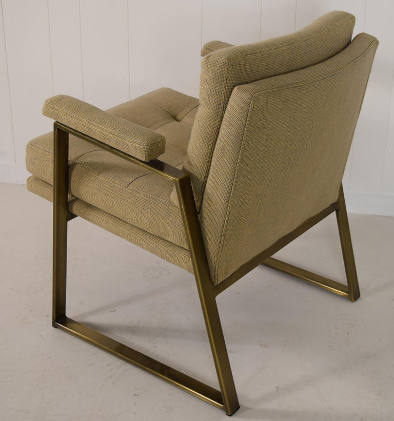 Pair of Office Chairs in Bronze by Patrician Furniture at 1stDibs