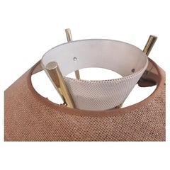 Pair or Mid Century Modern Tripod Table Lamps by Gerald Thurston for Lightolier