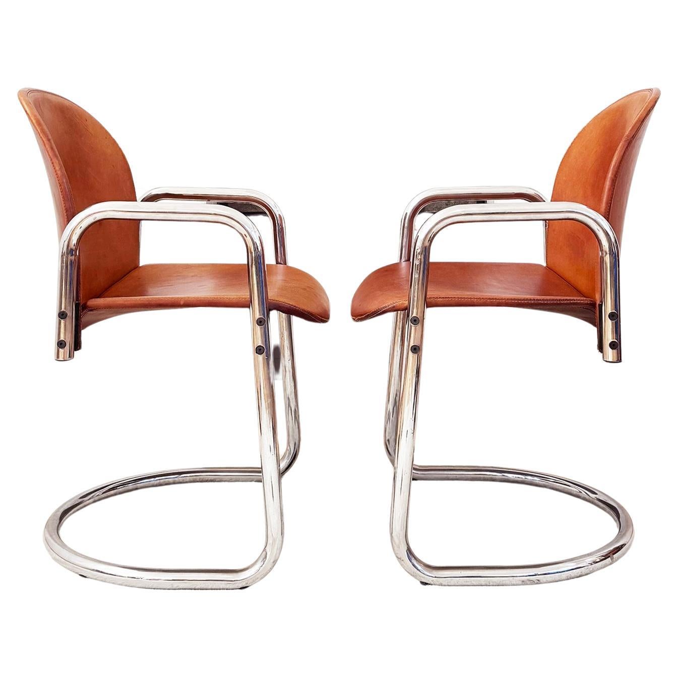 PAAR Original 70er Jahre Braunes Leder Afra
Tobia Scarpa B&B Italia
Dialogo
Stühle