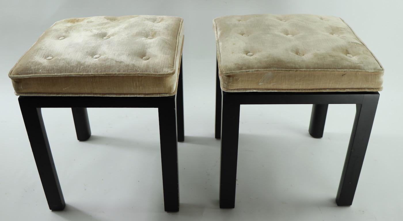 American Pair of Ottoman Stools  by Probber