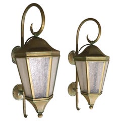 Used Pair Outdoor Sconces
