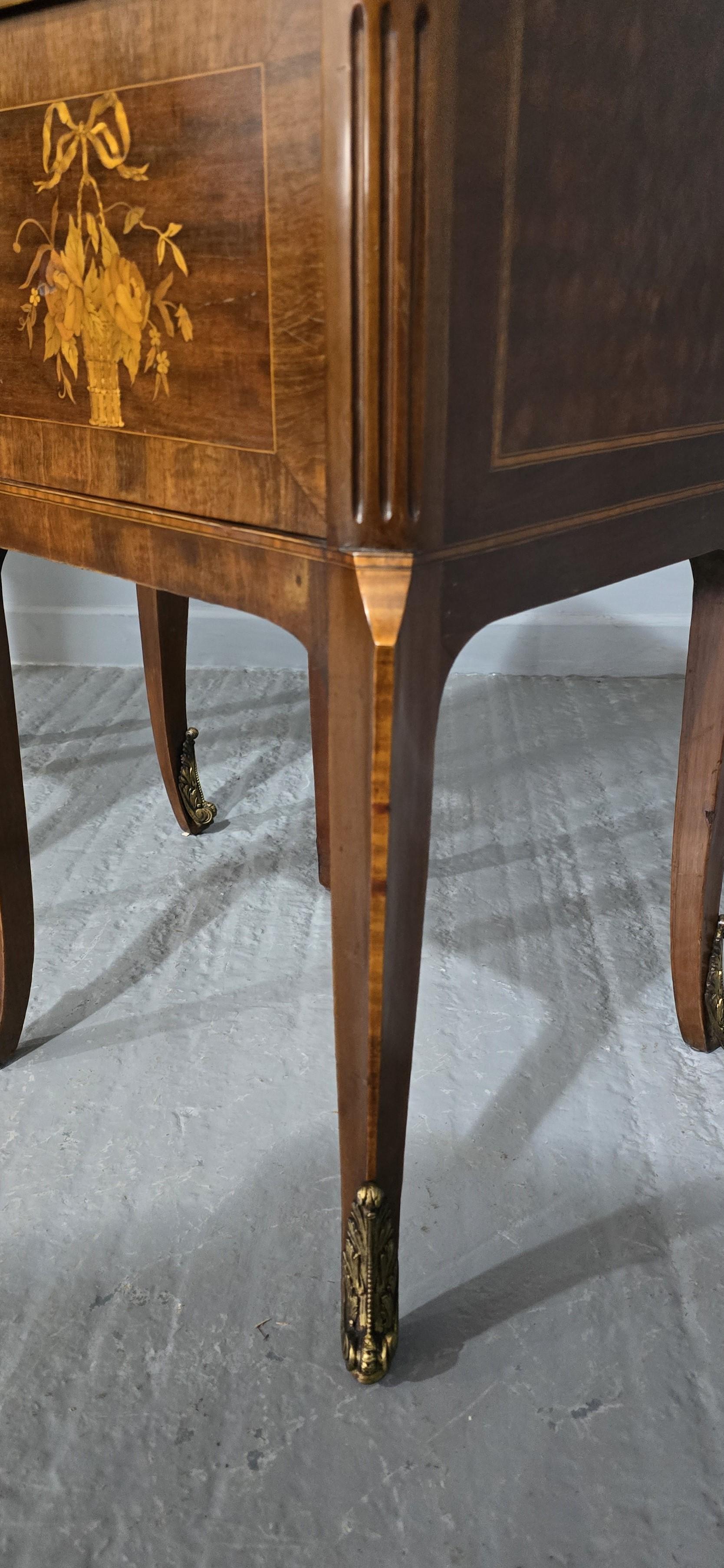 Pair Oversized French Bedside Lamp Cabinets For Sale 2