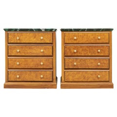 Pair Paint Decorated Chests For Restoration