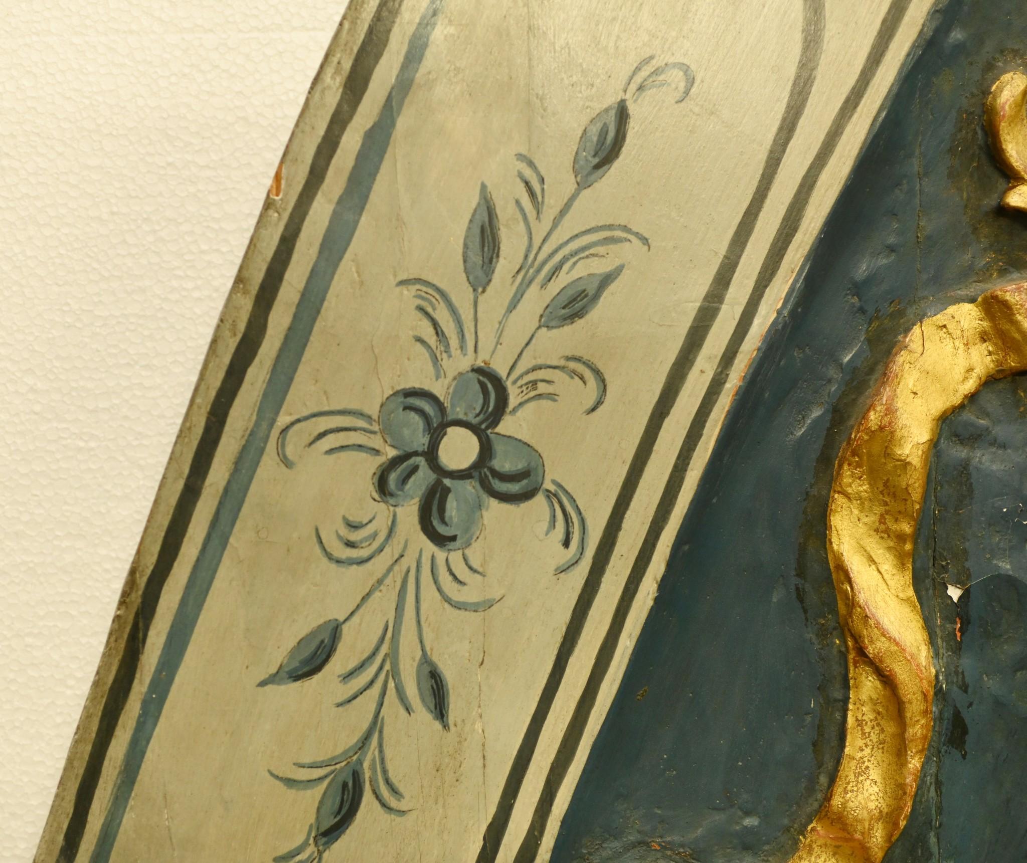 Pair Painted Doors William Morris Architectural Salvage In Good Condition In Potters Bar, GB