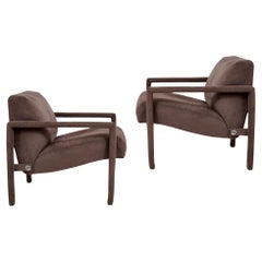 Pair Parsons Lounge Chairs, 1980