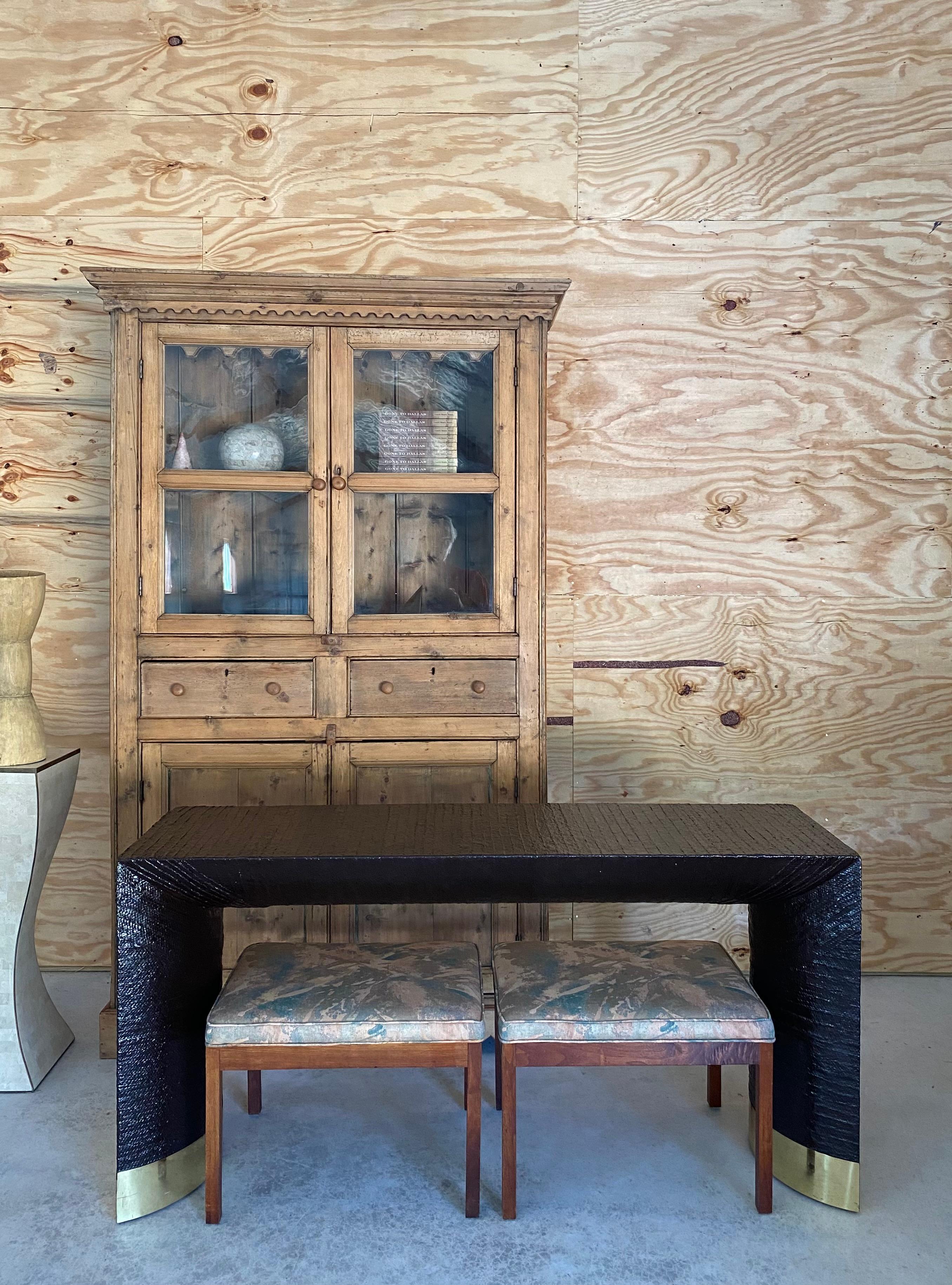 Harvey Probber-Style Pair Parsons Stools / Benches For Sale 7