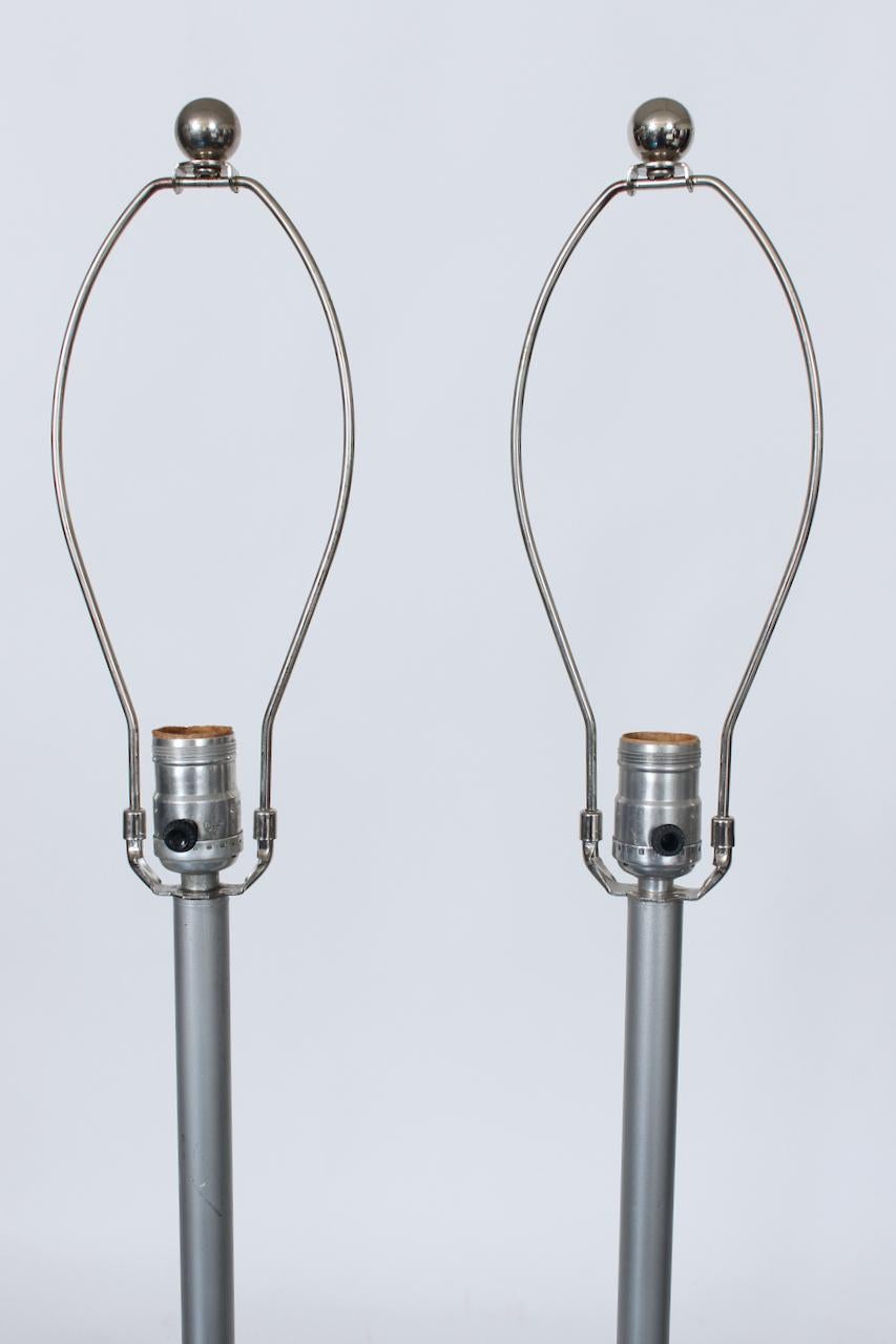 Paar Stehlampen „Cinna“ aus Aluminiumguss von Pascal Mourgue für Ligne-Roset, 1990er Jahre im Angebot 12