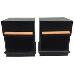 Pair of Paul Lazlo Nightstand /End Tables