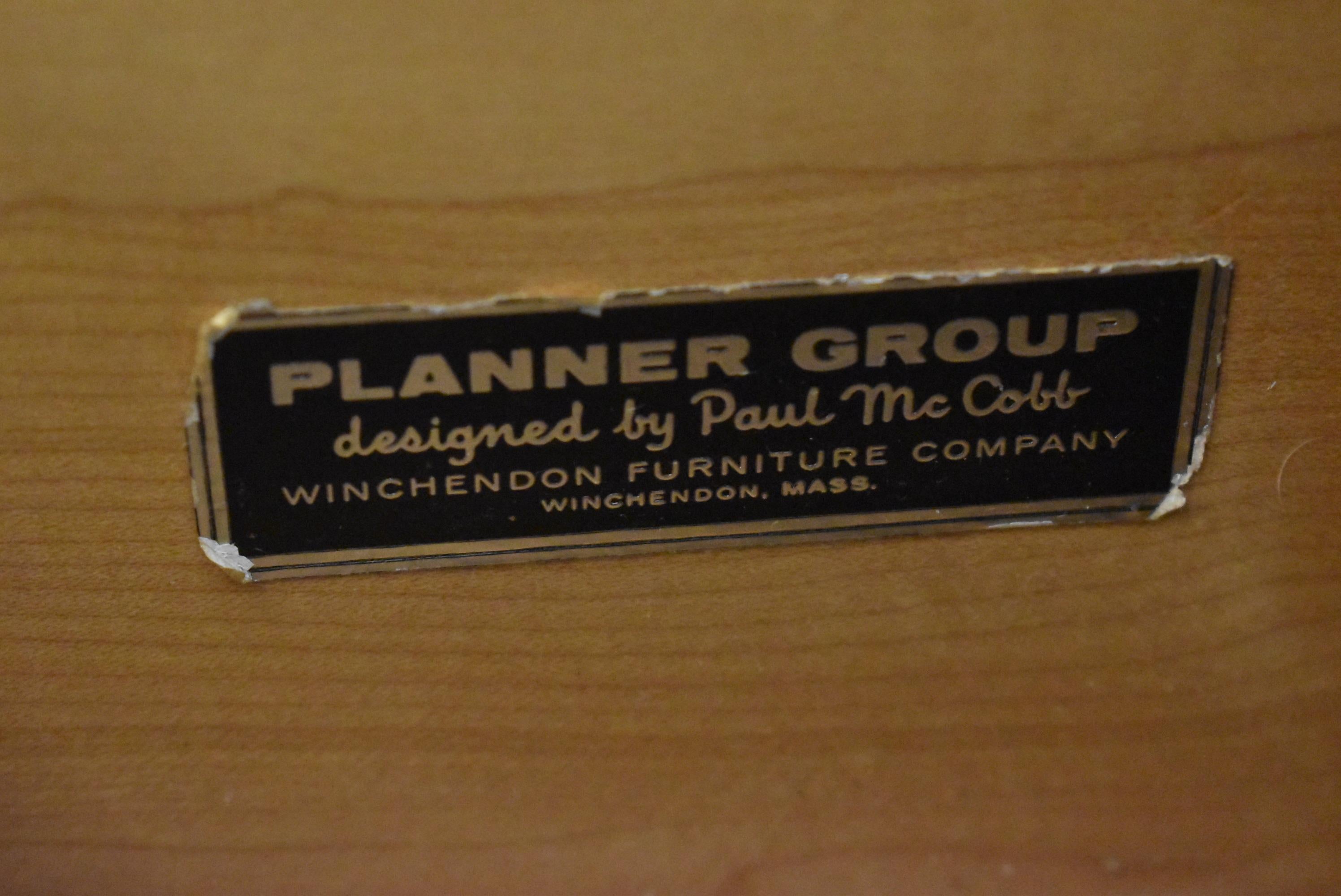 Paar Paul McCobb-Nachttische aus Ahornholz Planner Group Winchendon Furniture im Zustand „Gut“ im Angebot in Toledo, OH