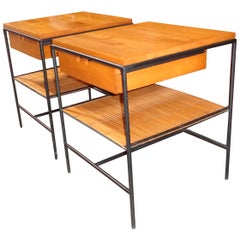 Pair Paul McCobb Winchedon Planner Group Side Tables/Nightstands #1572