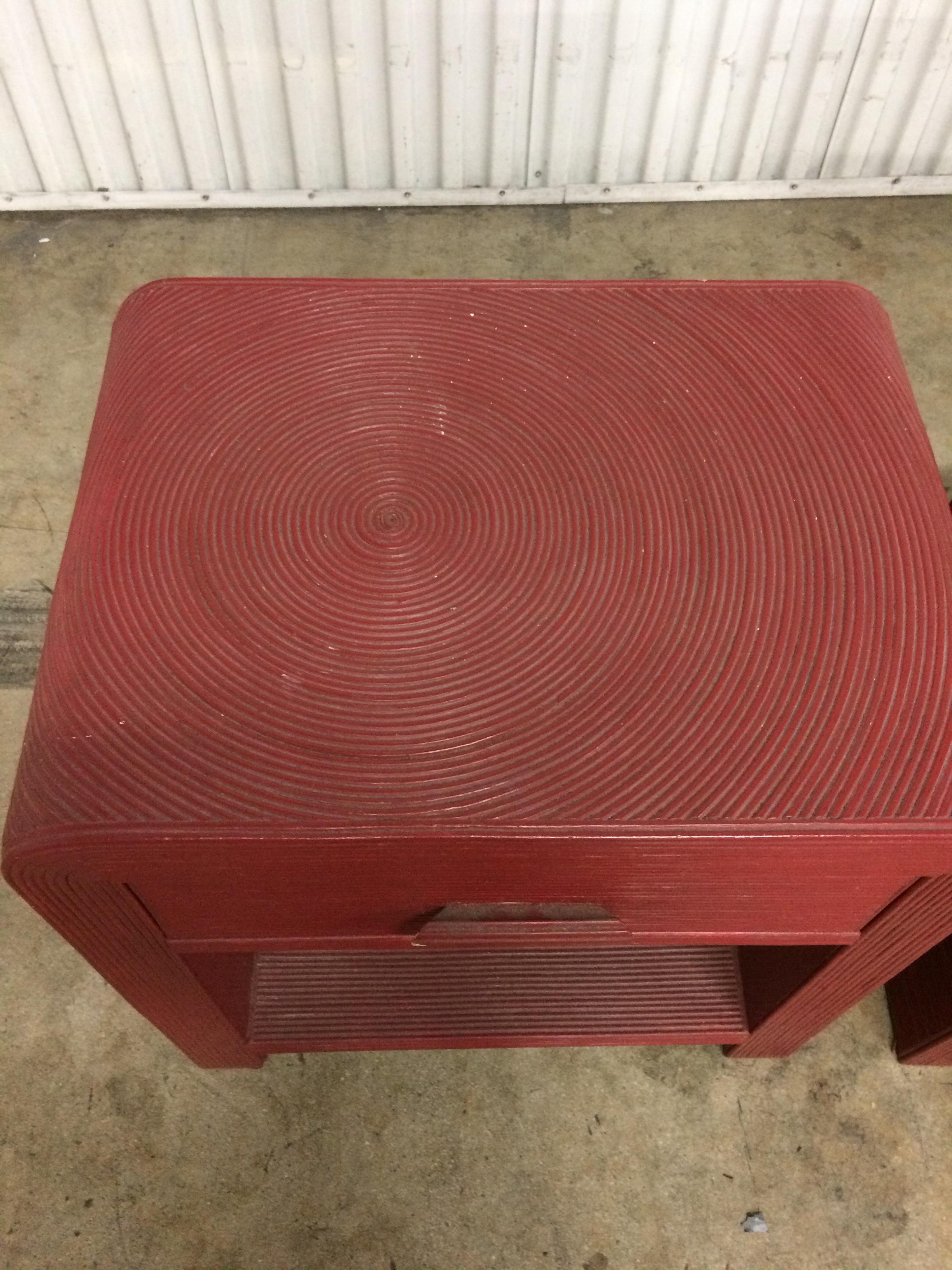 pencil reed nightstand