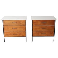 Pair Petite Dressers by Vista of California 