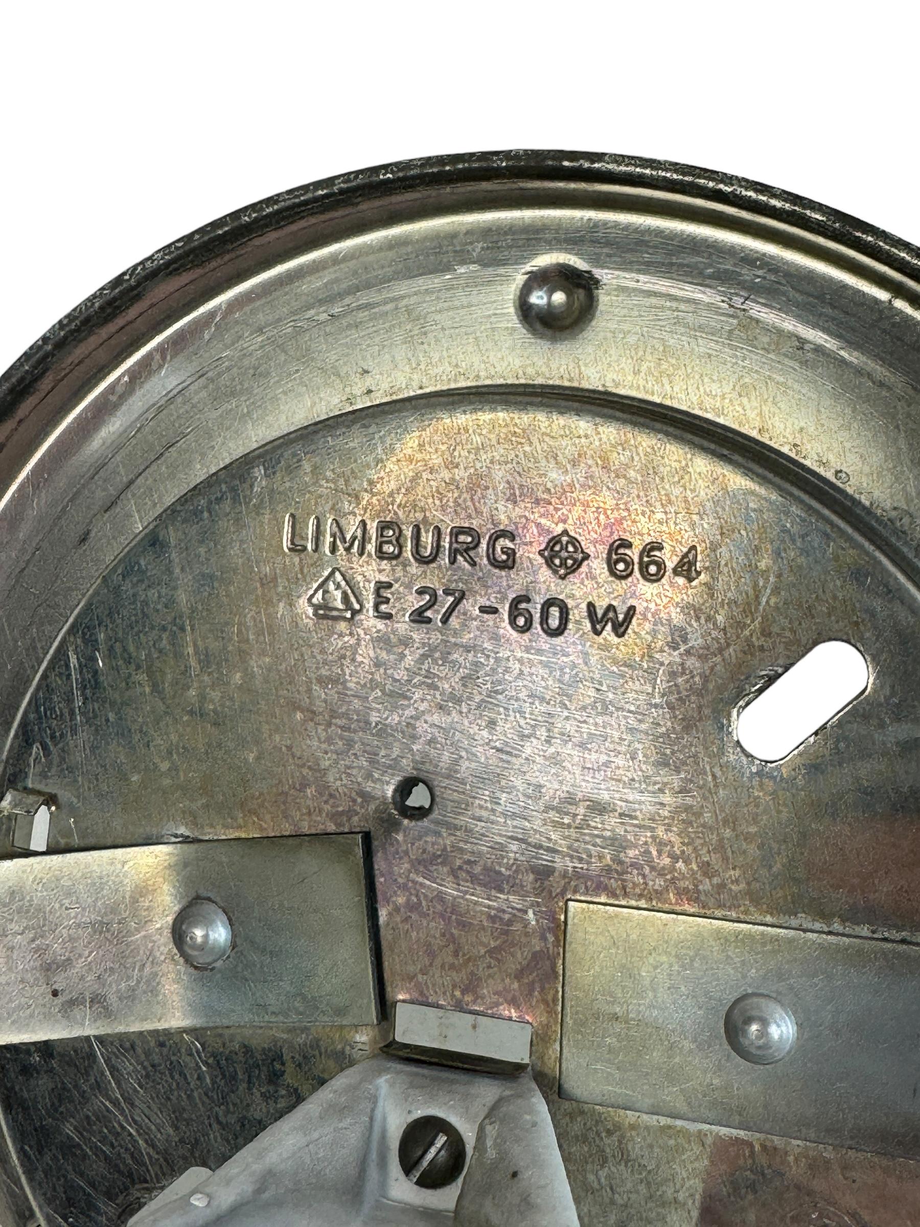Coppia di petite montature da incasso in vetro di Glashutte Limburg Vintage, Germania, 1960 in vendita 1