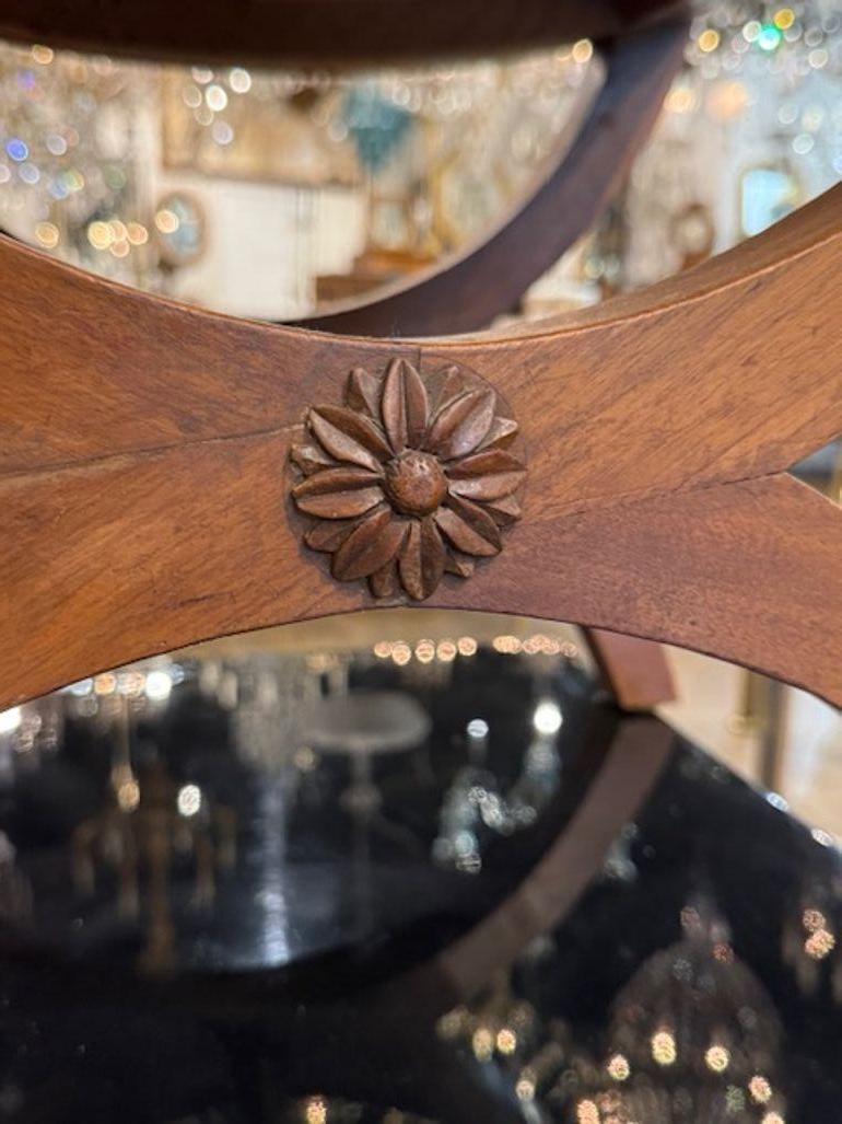 Wood Pair pf Italian Empire Benches For Sale