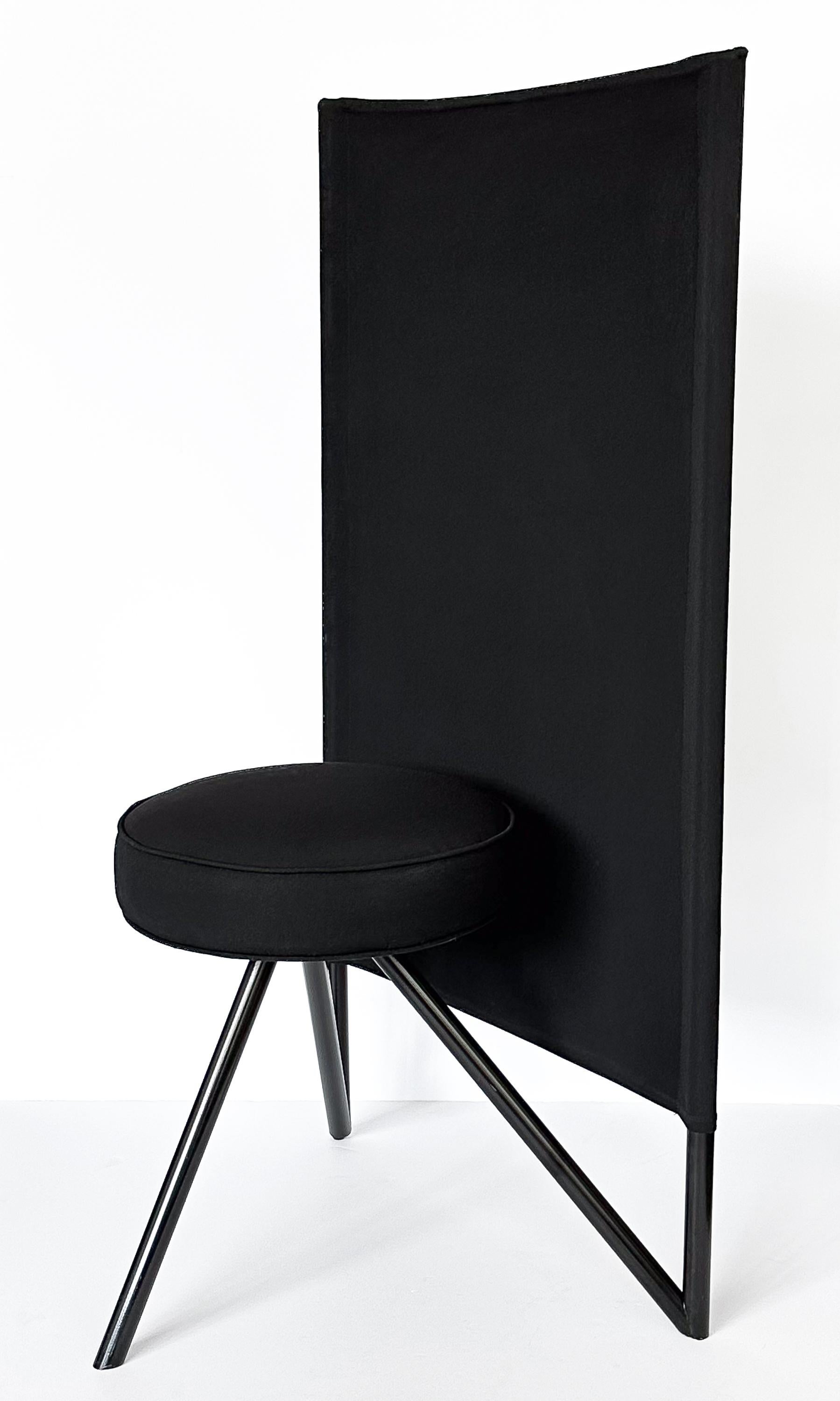 Paire de chaises postmodernes Miss Wirt Philippe Starck 2