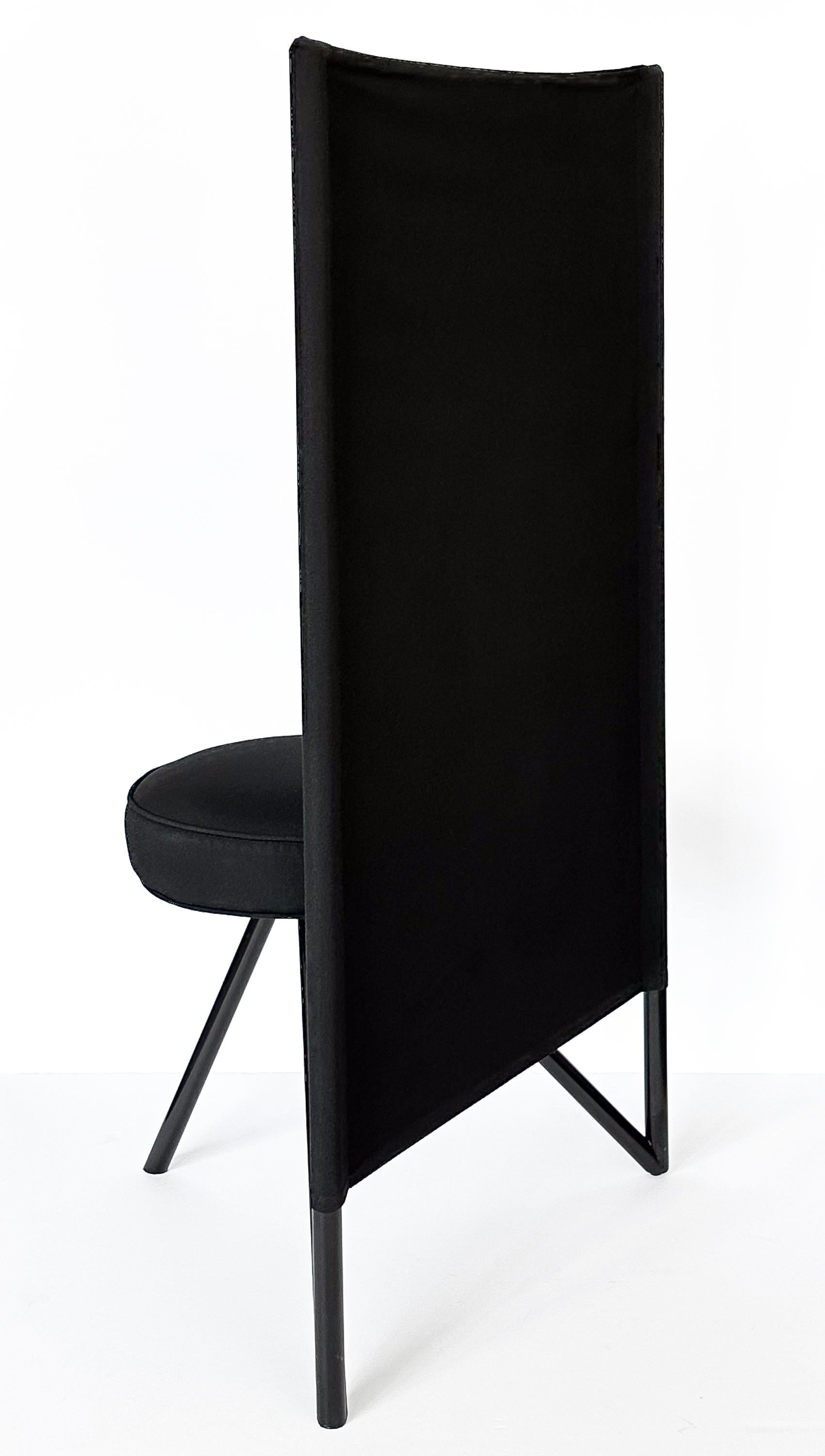 Paire de chaises postmodernes Miss Wirt Philippe Starck 4