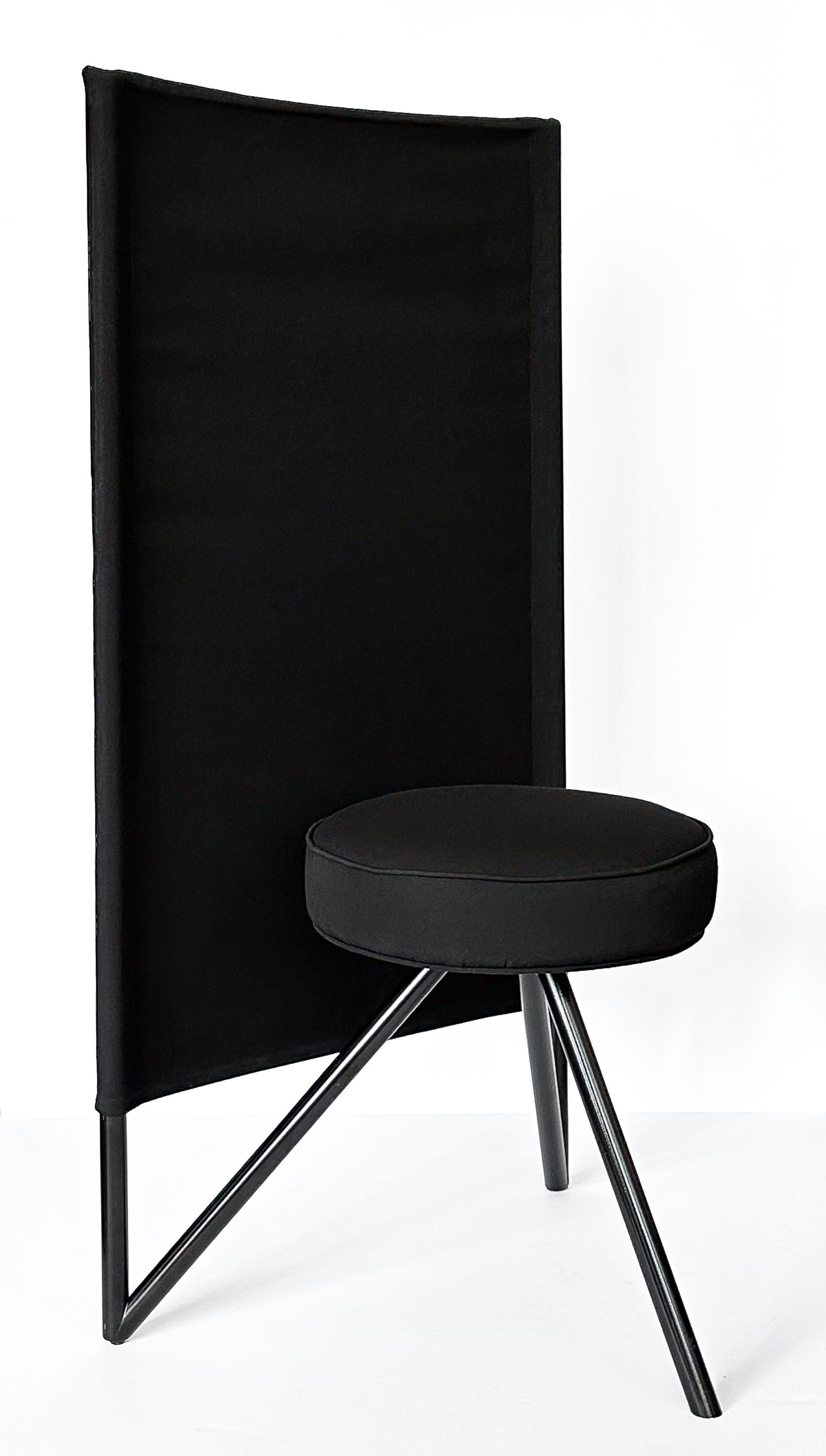 Pair Philippe Starck Miss Wirt Post Modern Chairs 6
