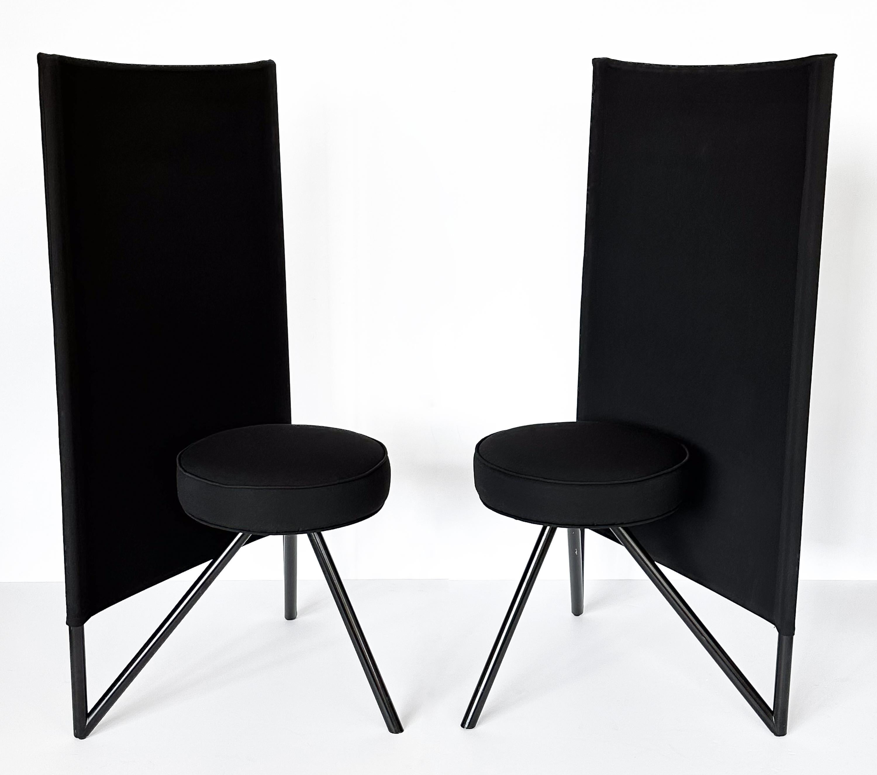 Post-Modern Pair Philippe Starck Miss Wirt Post Modern Chairs