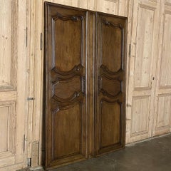 Pair of Plaquards ~ Armoire or Cabinet Doors, 19th Century
