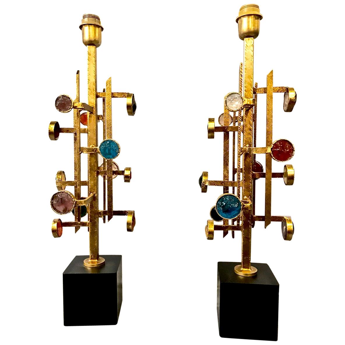 Pair of Poliarte Lamps
