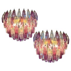 Pair Poliedri Chandelier