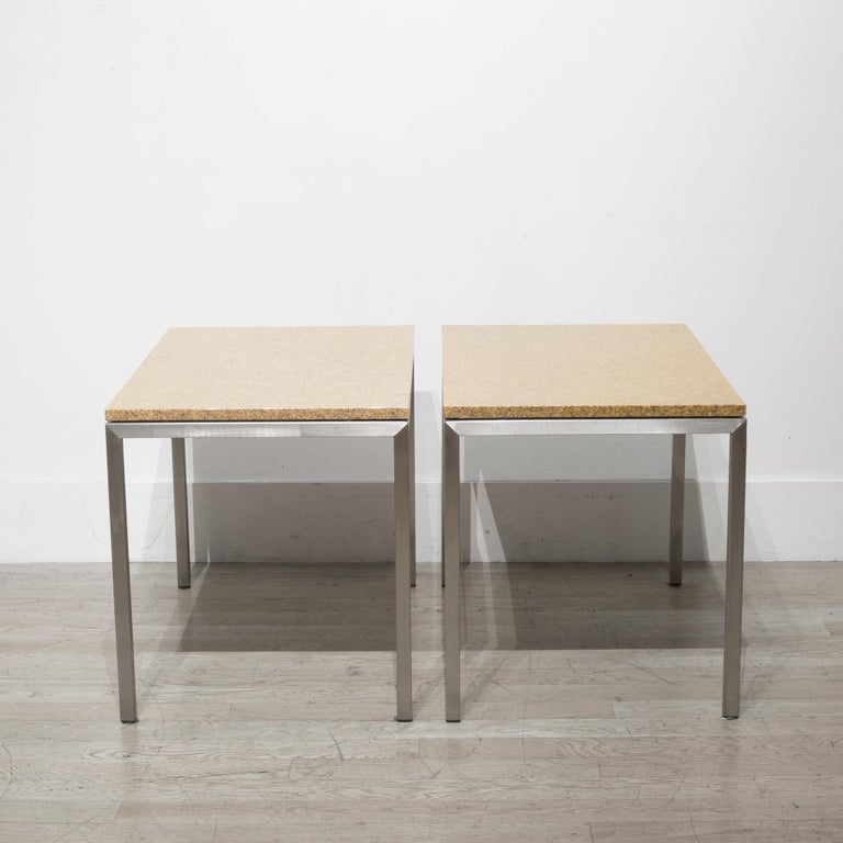 Pair of Portico Room and Board Side Tables For Sale at 1stDibs