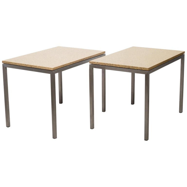 Pair of Portico Room and Board Side Tables For Sale at 1stDibs