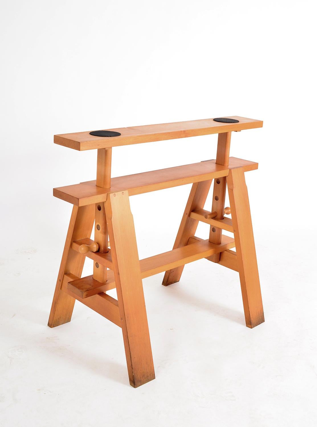 Postmodern Italian Leonardo Desks Work Tables Achille Castiglioni Zanotta, Pair 9