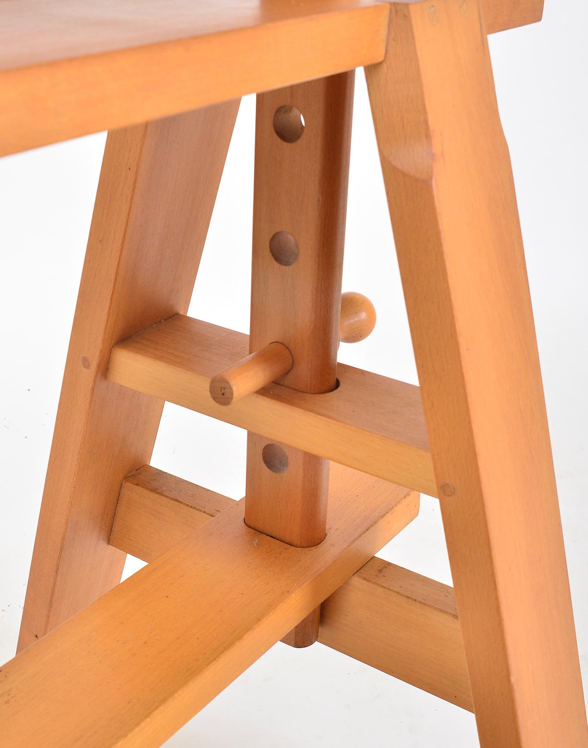 Postmodern Italian Leonardo Desks Work Tables Achille Castiglioni Zanotta, Pair 11