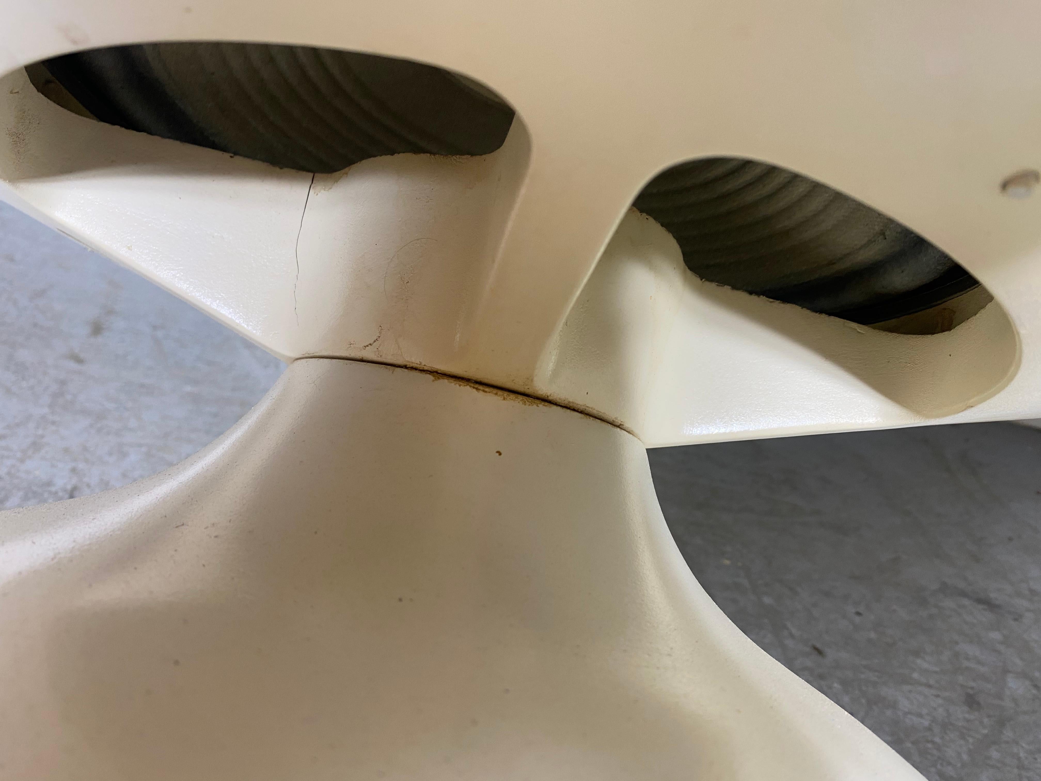 Mid-20th Century Pair Post Modernist / Spaceage Fiberglass Stereo Speakers  Empire , Jupitar 6500
