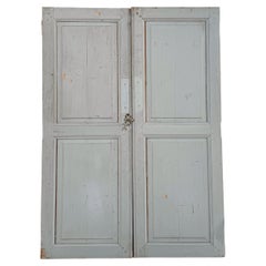 Pair Reclaimed 19th Century French Wardrobe Doors