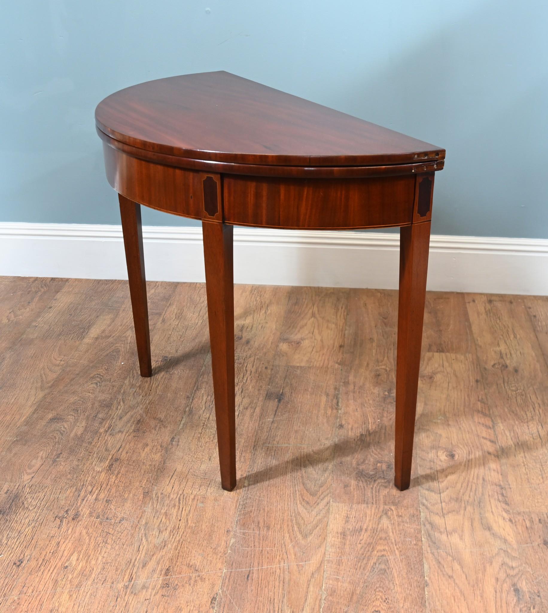 Pair Regency Console Tables Pie Crust Mahogany 1820 For Sale 11