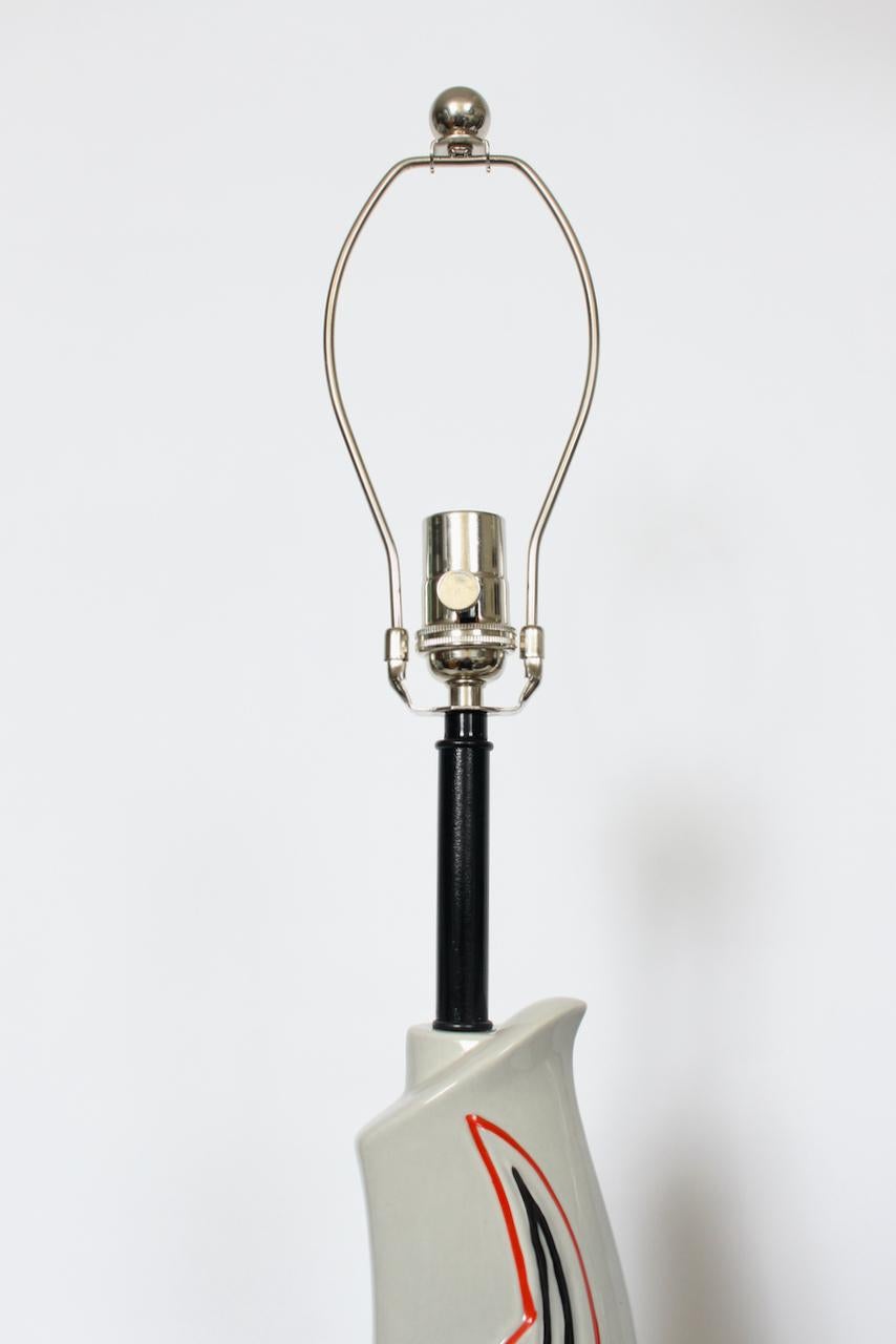 Mid-20th Century Pair Rembrandt Lamp Co. 