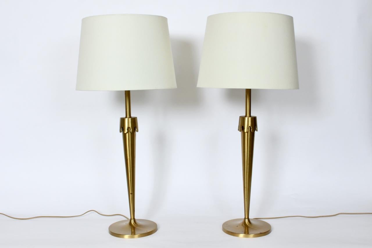 Tall Pair of Rembrandt  Lamp Company 