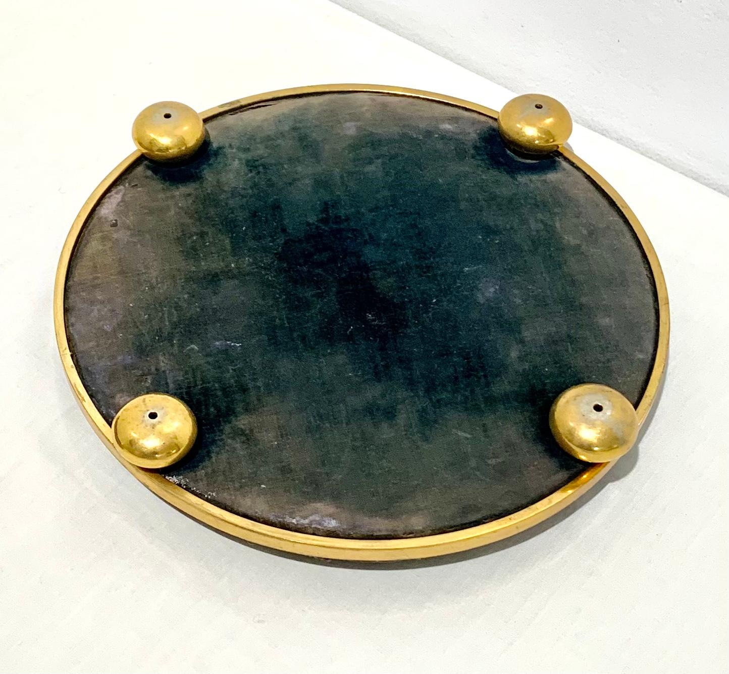 Paar Renaissance Stil vergoldet versilbert Bronze Surtout de Table Wein Untersetzer im Angebot 1