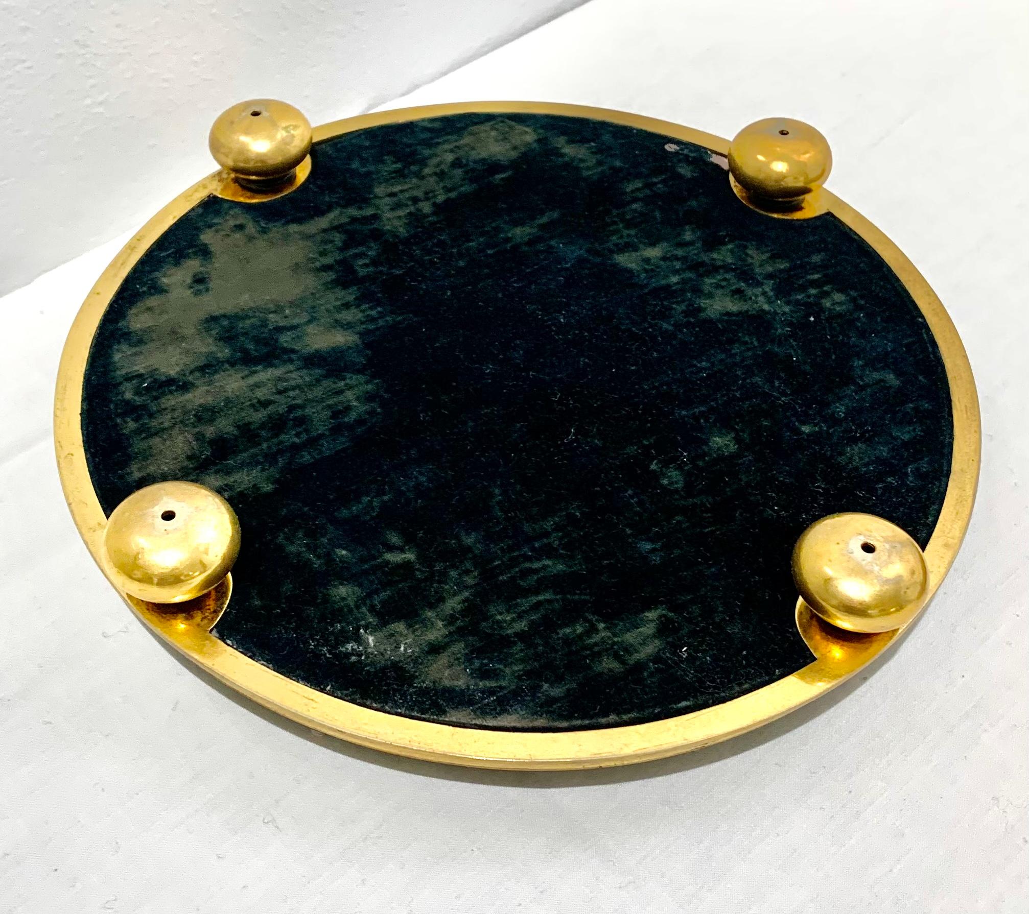 Paar Renaissance Stil vergoldet versilbert Bronze Surtout de Table Wein Untersetzer im Angebot 2