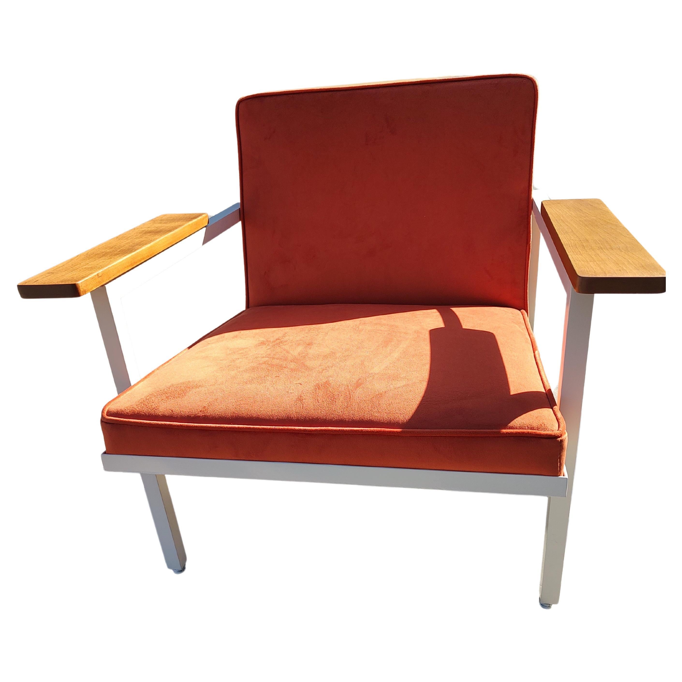 Paire de fauteuils de salon modernes du milieu du siècle dernier restaurés, George Nelson pour Herman Miller  en vente 1