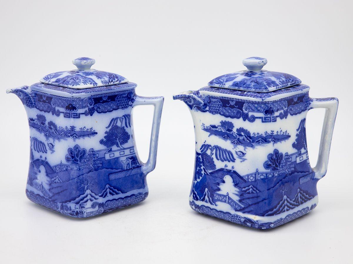 Ceramic Pair Ringtons Teapots For Sale