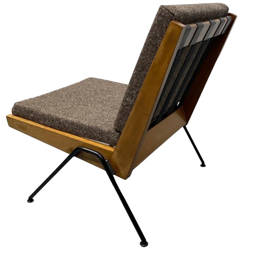 British Pair Robin Day Hille Chevron Chairs circa 1959