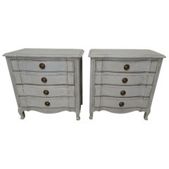 Pair of Rococo Style Nightstands