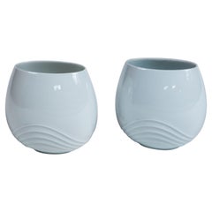 Pair Rosamonde Nairac Vases, Rosenthal, circa 1960's